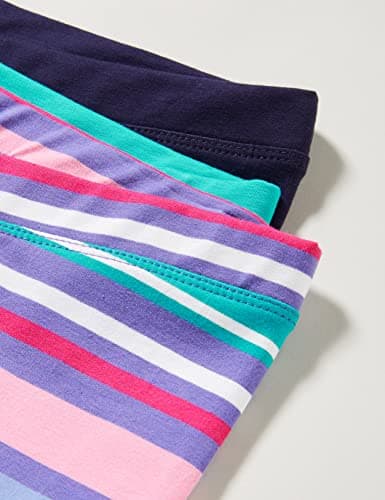 Spotted Zebra Girls' Kids Leggings, 5-Pack Starburst, Small — view 2
