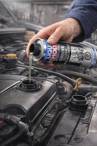 Liqui Moly Flush & Ceratec Oil Additive Treatment Ceramic Wear Protection Clean Engine + Ceramic Wear Protection, Reduces Friction & Extends Engine Life (Care Pack) — view 3