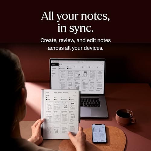 reMarkable Starter Bundle – reMarkable 2 is The Original Paper Tablet | Includes Black and White 10.3” Writing Tablet, Marker Plus Pen with Built-in Eraser — view 5