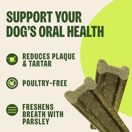 Wellness WHIMZEES Freshzees Natural Dog Dental Treat, Soft Chews, Freshens Breath, Extra-Small Size, 14.81 oz Bag, 56 Count — view 3