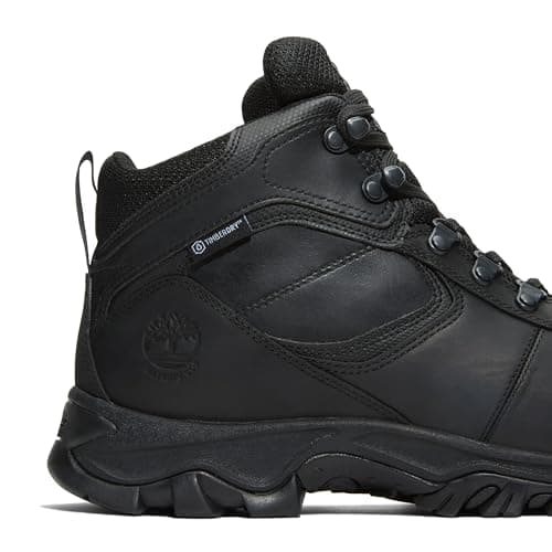 Timberland Men's Mt. Maddsen Anti-Fatigue Hiking Wateproof Leather Hiking Boot, Black Full-Grain, 9.5 Medium — view 7