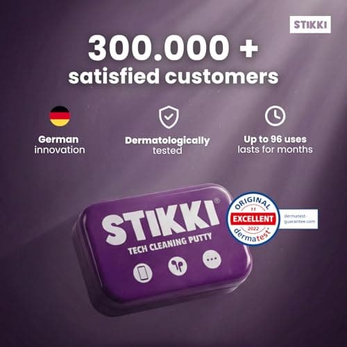 STIKKI Cleaning Putty for Electronics – Earbud & Phone Cleaning Kit with Precision Tools – Cleaner Kit & Charging Port Cleaning Compatible with iPhone & AirPod – Device Maintenance and Repair Kit — view 6