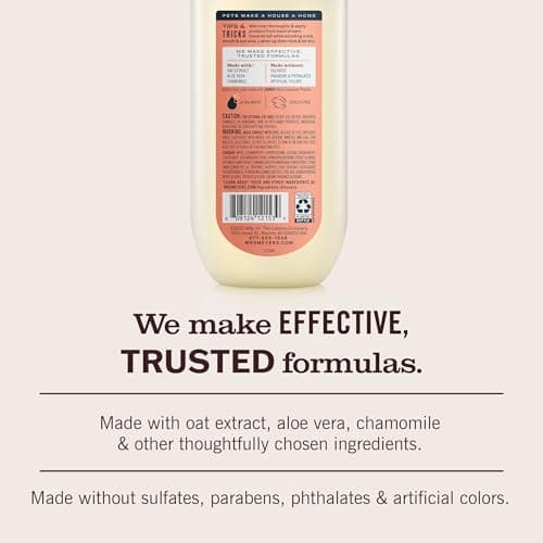 MRS. MEYER'S Clean Day 3 in 1 Dog Shampoo, White Peach Scent, 14oz — view 4