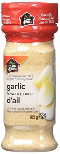 Club House Garlic Powder, Kosher, Perfect Compliment To Your Casseroles, Soups, Stews & Sauces For Meat Vegetables, Full-Bodied Aroma With A Pungent & Savoury Flavour, 165G