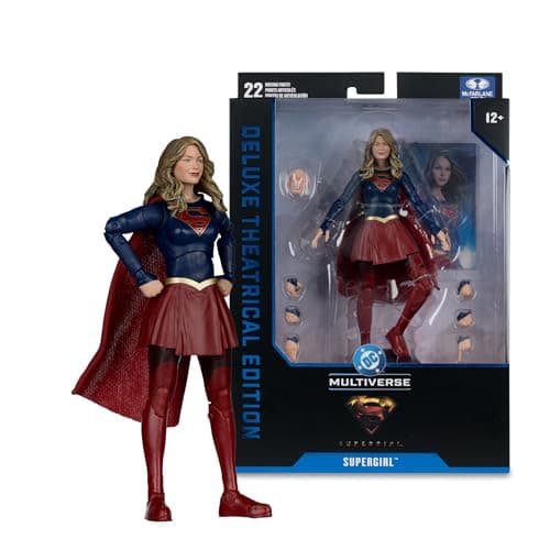 DC Multiverse - 7in Supergirl Action Figure (TV Show) Deluxe Theatrical Edition - McFarlane Toys — view 5