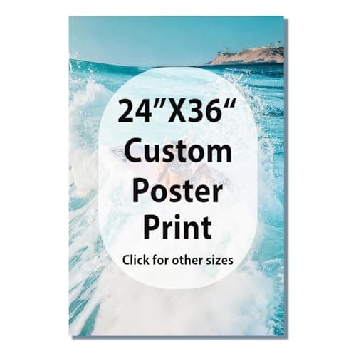 JIMUJIA Custom Canvas Art Print 24"x36" - Unframed Artwork, Personalized Wall Decor, Customizable Photo, Custom Portrait, Office, Living Room, Bedroom Wall Art(24×36in,Unframe)