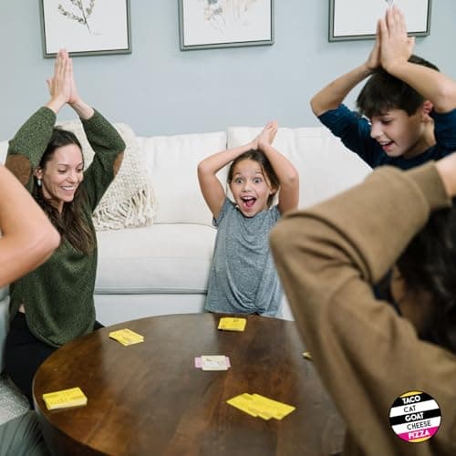 Taco Cat Goat Cheese Pizza Wildly Entertaining Card Game for Family and Group Game Night | Easy to Learn and Play with 10-15 Minute Rounds | Fun for Kids, Teens, Adults, and Families | 2-8 Players — view 4