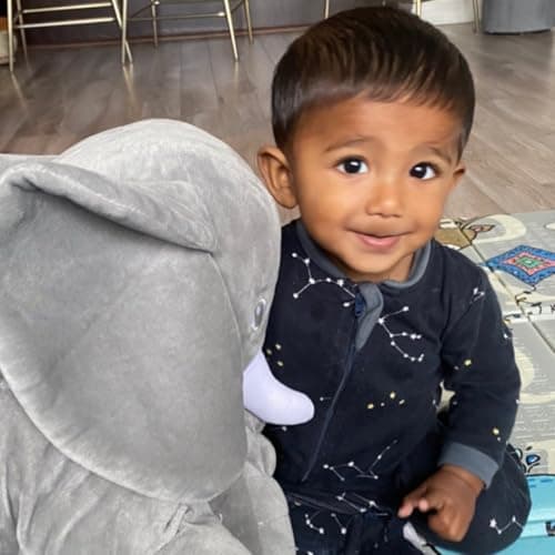 ZIPPYJAMZ Baby Sleepers, Organic GOTS Cotton Footed Onesies, Inseam Zipper for Quicker and Easier Diaper Changes - Galaxy Love - Navy (3-6 Months) — view 5