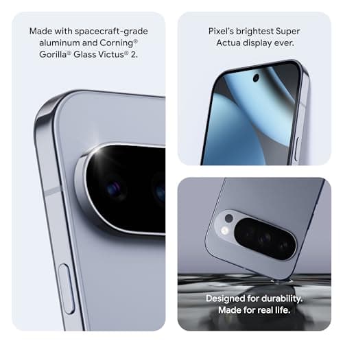 Google Pixel 10 Pro XL - Unlocked Android Smartphone with Gemini, Your Google AI Assistant, Triple Rear Camera System, Fast-Charging 24+ Hour Battery, and 6.8" Super Actua Display - Obsidian - 256 GB — view 2