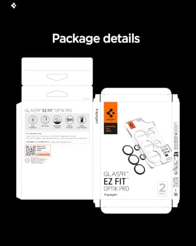 Spigen Camera Lens Screen Protector [GlasTR EZ Fit Optik Pro] Designed for Galaxy S26 Ultra [Case Friendly][2 Pack] — view 8