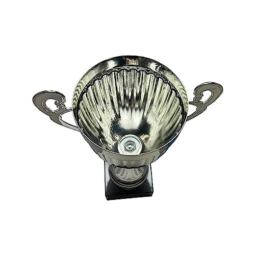 Express Medals 12 Inch Bright Metal Silver Color Trophy Cup - Event, Sport Tournaments, Competitions, Recognition Gift or Award, 12 Inches Tall x 7 Inches Wide at The Handles. AMC321 — view 2