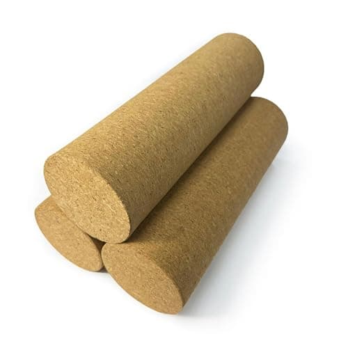 Cork Foam Roller for Muscle Massage, 13.8 inch (35cm) Cork Roller for Myofascial Release, Pilates & Yoga, Deep Tissue Massage Tool for Back, Legs, Sports Recovery- 5cmx15cm — view 4