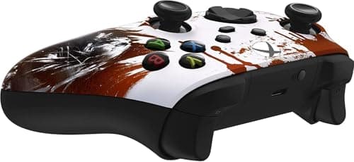 Custom Controllerzz Wireless Controller for Microsoft Xbox Series X/S & Xbox One - Custom Soft Touch Feel - Custom Series X/S Controller (X/S Bloody Zombie) — view 4