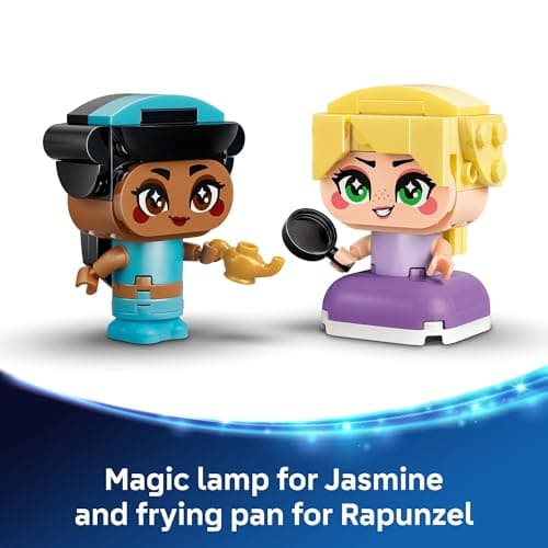 LEGO Disney Princess Mini Jasmine & Rapunzel Building Toy - Princess Toys for Girls & Boys, Ages 5+ - Disney Gifts for Kids - 43303 — view 2