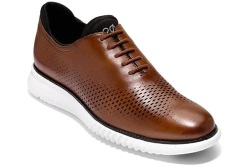 Cole Haan Mens 2 Zerogrand LSR Wing British Tan/Black/Ivory 10.5 D - Medium — view 5