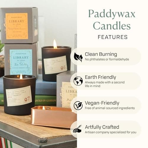 Paddywax Candles Library Dickens — view 4