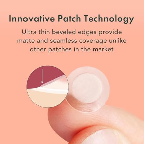 Rael Miracle Invisible Spot Cover - Absorbing Cover, Hydrocolloid Patch, Korean Skin Care, Facial Stickers, 2 Sizes (96 Count) — view 2