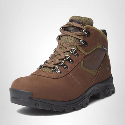 Timberland Men's Mt. Maddsen Mid Leather Wp Hiking Boot, Dark Brown Nubuck, 10 Medium — view 9