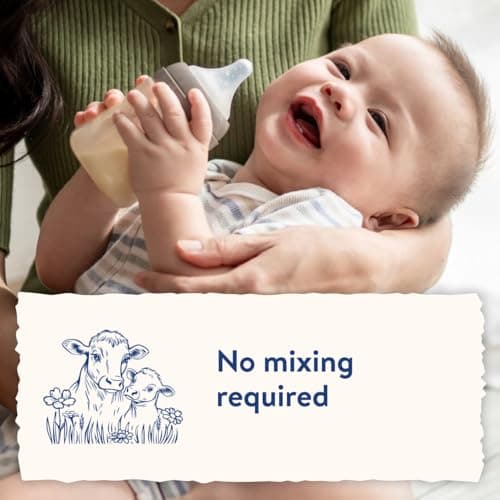 Similac Organic Infant Formula, Easy to Digest, USDA-Certified Organic, Ready to Feed, 32-fl-oz Bottle, Pack of 6 — view 9