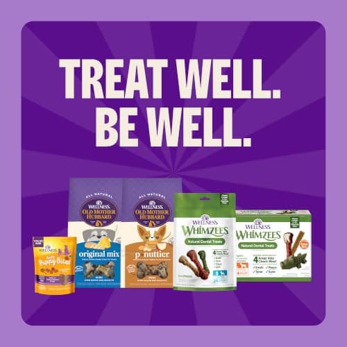 Wellness WHIMZEES Value Pack Natural Dog Dental Treat, Chews, Freshens Breath, Small Size, 47.1 oz Box, 89 Count — view 7