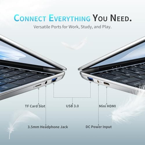 2026 Windows 11 Pro Traditional Laptop Computer, 16GB RAM 64GB SSD for Business Office Student School College, 15.6" FHD IPS Display, Lightweight Portable with Office 365, 4H Battery, 3.5 lbs — view 4