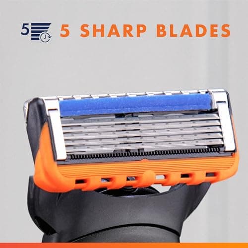 Gillette Fusion5 Power Razor Blade Refills for Men, 8 Count, with Precision Trimmer — view 4