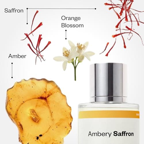 Dossier - Ambery Saffron - Eau de Parfum - Inspired by Baccarat Rouge 540 - Long-Lasting Fragrance - Unisex - 1.7 fl oz (50ml) — view 2