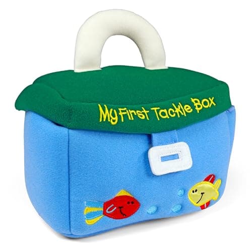 Baby GUND Play Soft Collection, My First Tackle Box 5-Piece Plush Playset with Rattle, Squeaker and Crinkle Plush Toys, Sensory Toy for Babies and Newborns, 8” — view 3