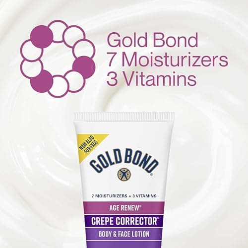 Gold Bond Age Renew Crepe Corrector Body Lotion, Replenishing & Smoothing Formula, Gold Bond Crepe Corrector Body Lotion, 8 oz — view 3