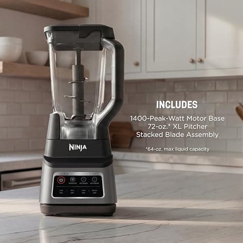 Ninja Professional Plus Blender, Auto-iQ, 1400W, 72oz Pitcher, BN701 — view 6