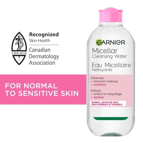 Garnier Micellar Cleansing Water, All-in-One Cleanser & Gentle Makeup Remover, For All Skin Types Including Sensitive. 400ml