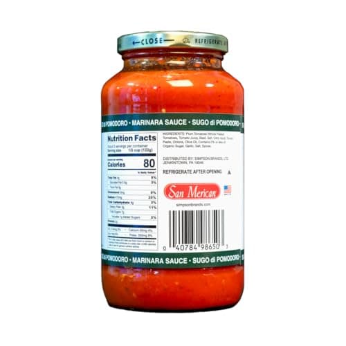 San Marzano, Marinara Sauce, 26 oz