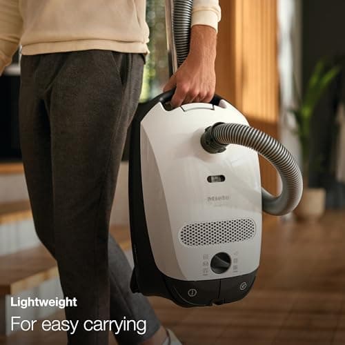 Miele Classic C1 Pure Suction Bagged Canister Vacuum, Graphite Grey - Portable, Household — view 3