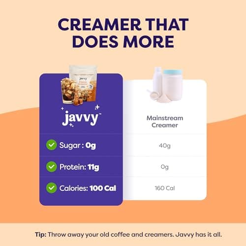 Salted Caramel Protein Coffee Creamer - Grass Fed Pasture Raised Collagen - Hair, Skin & Nail Support, Energy-Boosting MCTs, Keto Friendly, Lactose Free & Gluten Free, No Added Sugar, 11g of Protein — view 2