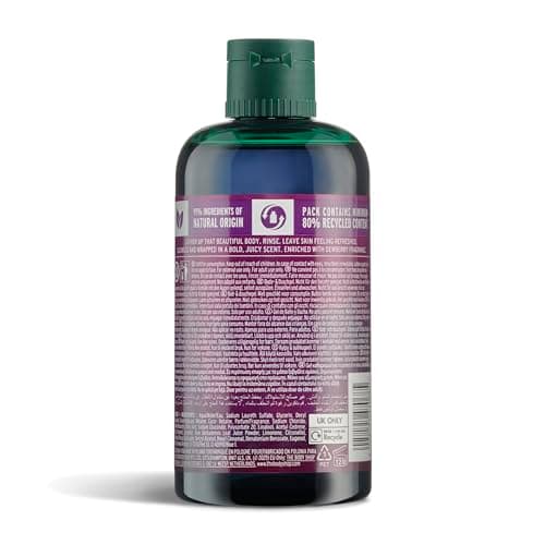 The Body Shop Dewberry Bath & Shower Gel | Gentle Lathering Body Wash with Fruity Scent | Vegan, for All Skin Types, 250 ml / 8.4 fl oz — view 6