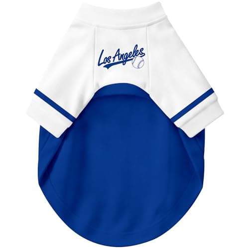 DALLASC Los Angeles Dog Clothes Jersey Style Personalized Custom Pet T Shirt with Name and Number for Small Medium Large Dogs — view 2