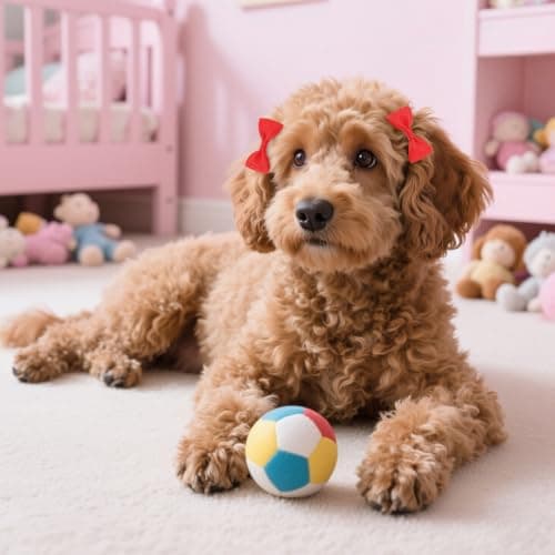 40PCS 2Inch Puppy Dog Hair Bows with Clips & Rubber Bands, Small Pet Grooming Hair Accessories, Cute Puppy Hair Clips for Small Dogs Cats, Mixed Colors — view 7