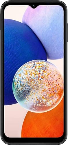 Samsung Galaxy A14 5G, 64GB, Black - Unlocked (Renewed)