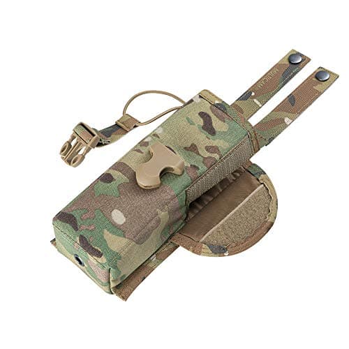 EXCELLENT ELITE SPANKER Tactical Universal Radio Holster Pouch Holder Case Bag Molle Adjustable Military Walkie Talkie Holder (MCP) — view 3