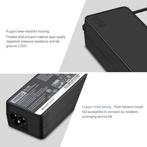 Charger Compatible with Lenovo Laptop Computer 65W 45W USB C Fast Power Adapter — view 7