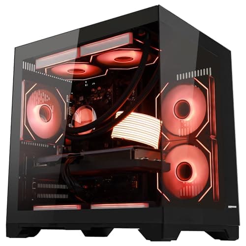 Panorama Gaming PC, Ryzen 7 5700X, RTX 3060 12GB, 16GB DDR4, 1TB, Black — view 7