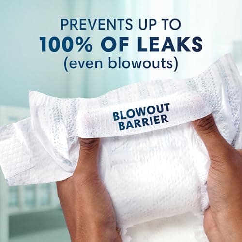 Pampers Pure Baby Diapers, Size 1 (8-14 lbs), 82, Up to 100% Leakproof, Premium Hypoallergenic Soft Diapers — view 5
