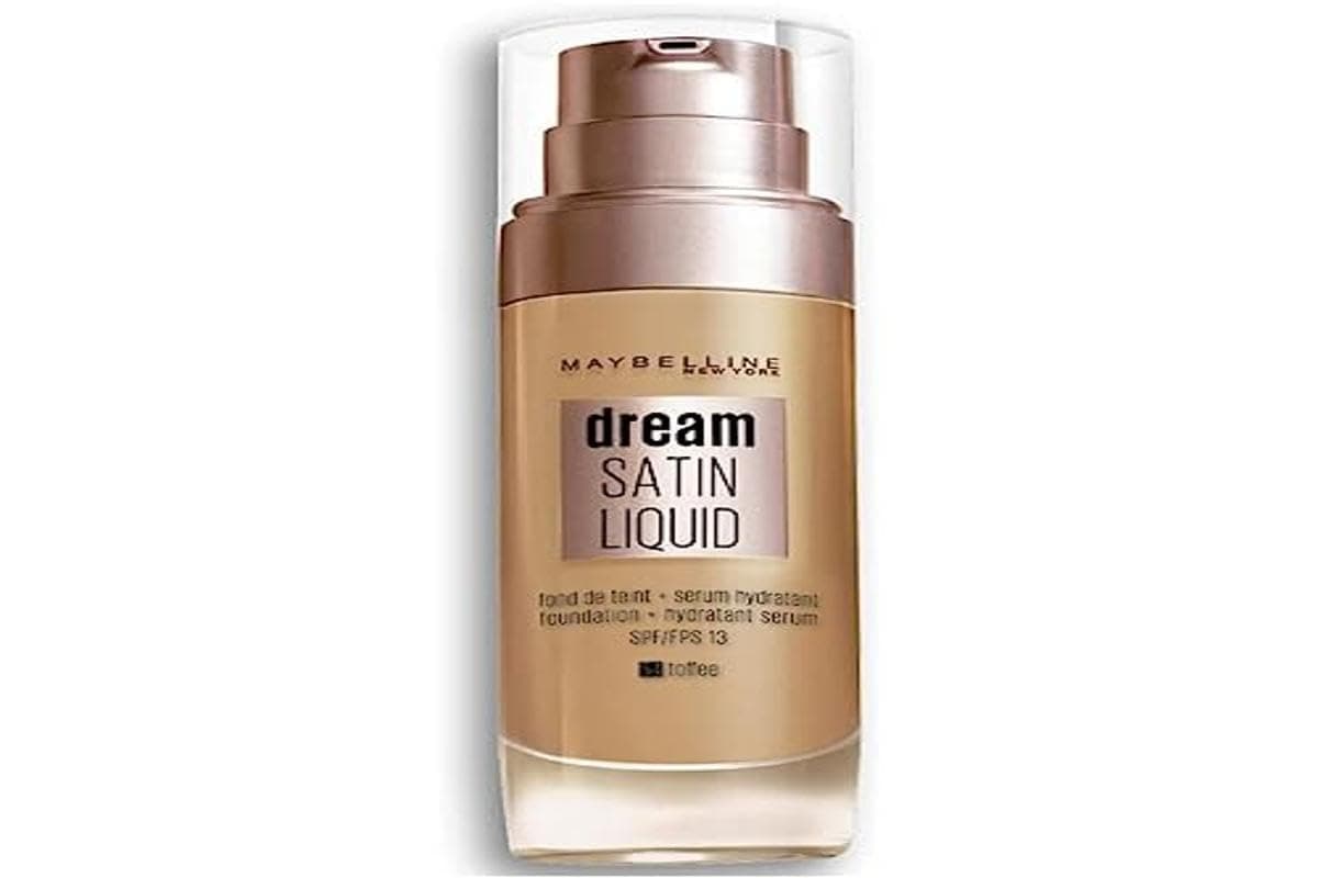 Maybelline Foundation, Dream Radiant Liquid Hydrating Foundation with Hyaluronic Acid and Collagen - Lightweight, Medium Coverage Up to 12 Hour Hydration, 30 Sand — view 53