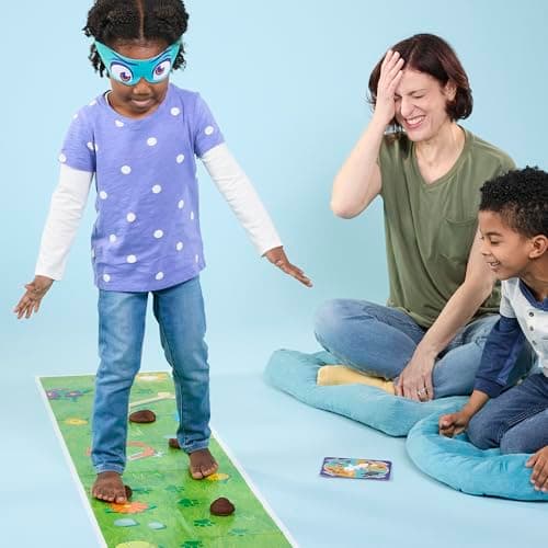 Hasbro Gaming Don't Step in It Preschool Game I Blindfolded, Poop Party Game | Spinner with 8 Fun Animal Moves | Ages 4+| 1+ Players I Funny Kids Board Games | Easter Gift for Kids — view 10
