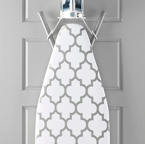Whitmor Deluxe Ironing Board Cover and Pad (Ironing board not included) - Medallion Grey — view 4