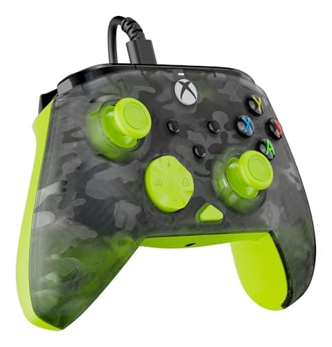 Turtle Beach XB Rematch Core Wired Controller- Ghost Black Camo/Yellow — view 5