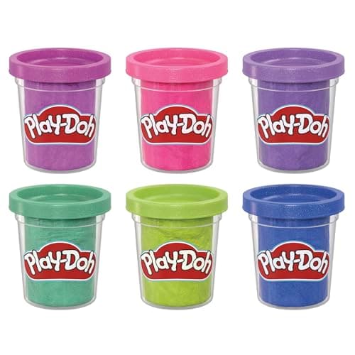 Play-Doh Sparkle Collection 6 Pack, Kids Arts and Crafts — view 7