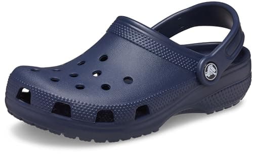 Crocs Kids Classic Clog (Toddler) - Clogs for Kids - Synthetic Upper - Ventilation Holes - Round Toe Navy 10 Toddler M