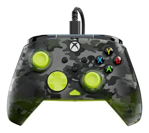 Turtle Beach XB Rematch Core Wired Controller- Ghost Black Camo/Yellow — view 4