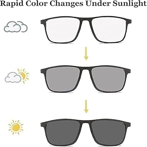 Smart Reading Glasses Featuring Adaptive Autofocus, Ultra-Light Anti-Blue Light Presbyopic Glasses (1pcs,250) — view 3